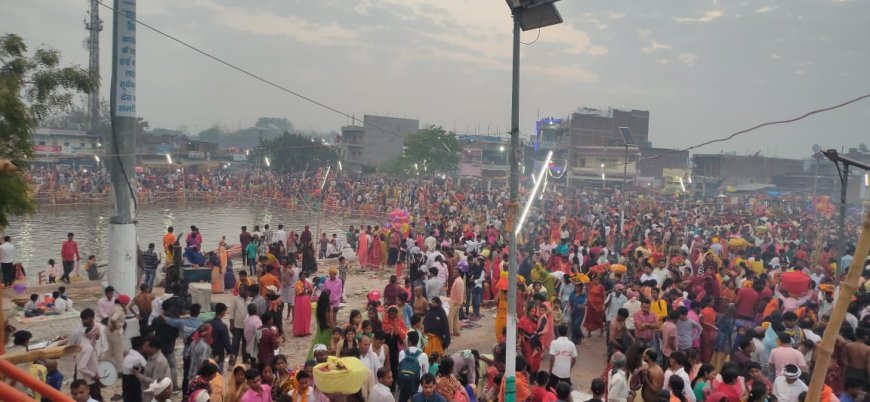 चैती छठ  : औरंगाबाद के देव सूर्य मंदिर सहित पूरे बिहार में संपन्न