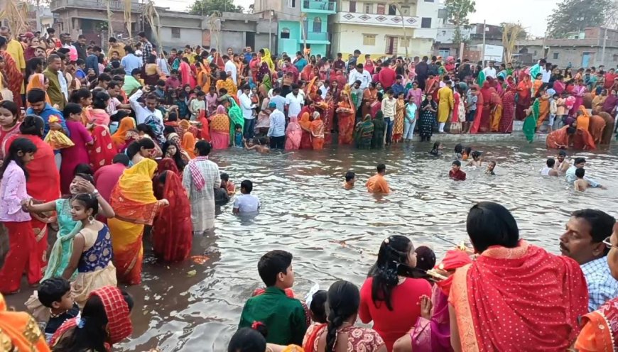 चैती छठ  : औरंगाबाद के देव सूर्य मंदिर सहित पूरे बिहार में संपन्न