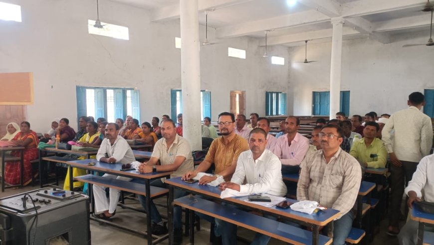 शिक्षा सेवकों का एक दिवसीय कार्यशाला का आयोजन