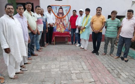 अक्षय तृतीया के अवसर पर कार्यक्रम का हुआ आयोजन.
