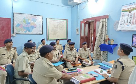 मासिक अपराध समीक्षा बैठक में दिए गए दिशा- निर्देश.