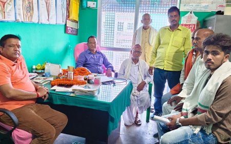 सामाजिक व गैर राजनीतिक प्रयास है महा परिवर्तन आंदोलन-विनय.