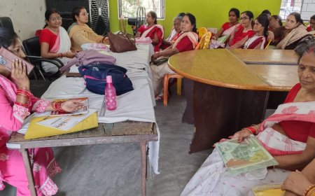 आंगनबाड़ी सेविकाओं का तीन दिवसीय प्रशिक्षण शुरु.
