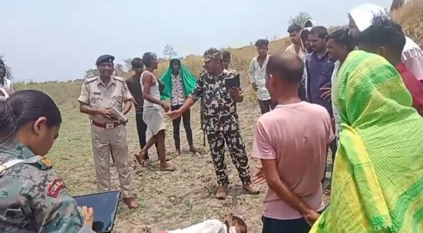 संदेहात्मक स्थिति में शव मिलने से इलाके में सनसनी, जांच में जुटी पुलिस