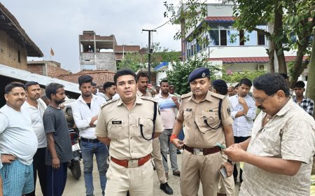 नाली निर्माण को लेकर हुई विवाद में किया गया गोलीबारी, एक जख्मी.