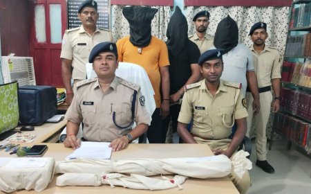 गोली मारकर घायल करने वाला तीन अभियुक्त को भेजा गया जेल.