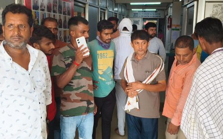 उत्पाद पुलिस ने युवक को किया पिटाई,जख्मी युवक का चल रहा इलाज, पुलिस ने मारपीट करने से किया इनकार.