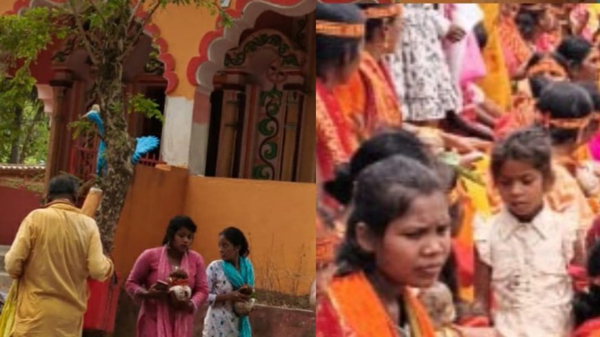 यज्ञ के दूसरे दिन श्रद्धालुओ की भीड़